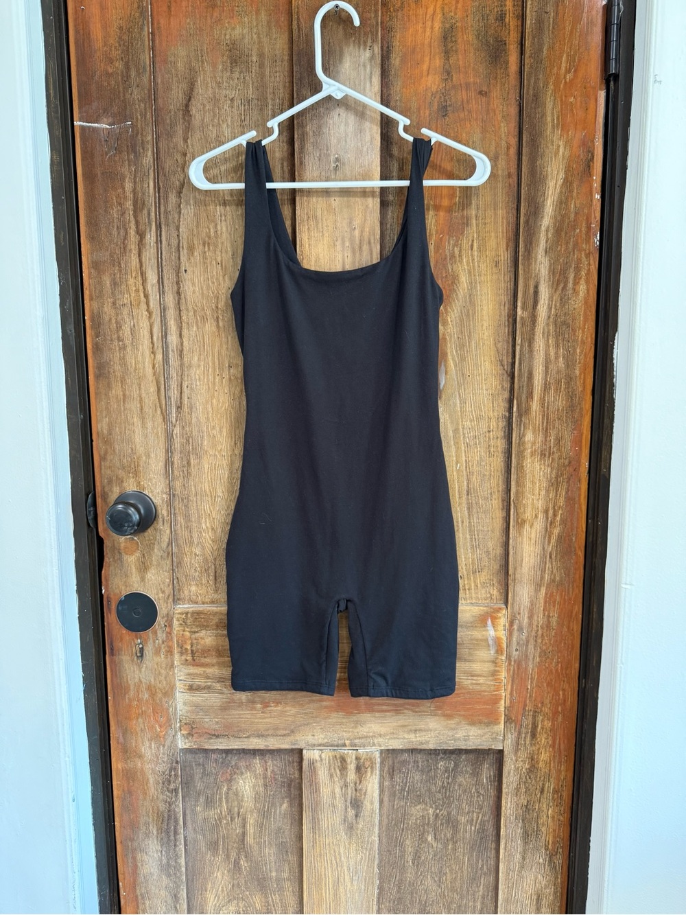 Classic Black Sleeveless Romper - Women's Jumpsuit